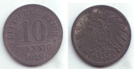 Ersatzmünzen des 1. Weltkrieges 10 Pfennig 10 Pfennig