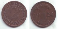Weimarer Republik 2 Rentenpfennig 2 Rentenpfennig