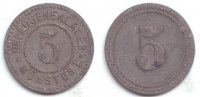 Münster 5 Pfennig Privates Notgeld - Münster - Kriegsgefangenenlager I. -