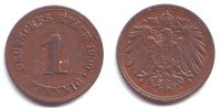 Kaiserreich 1 Pfennig 1 Pfennig - großer Adler -