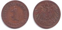 Kaiserreich 1 Pfennig 1 Pfennig - großer Adler -