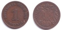 Kaiserreich 1 Pfennig 1 Pfennig - großer Adler -