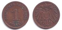 Kaiserreich 1 Pfennig 1 Pfennig - großer Adler -
