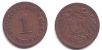 Kaiserreich 1 Pfennig 1 Pfennig - großer Adler -