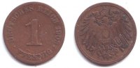 Kaiserreich 1 Pfennig 1 Pfennig - großer Adler -