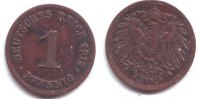 Kaiserreich 1 Pfennig 1 Pfennig - großer Adler -