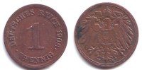 Kaiserreich 1 Pfennig 1 Pfennig - großer Adler -