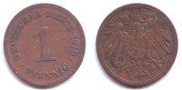 Kaiserreich 1 Pfennig 1 Pfennig - großer Adler -
