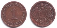 Kaiserreich 1 Pfennig 1 Pfennig - großer Adler -