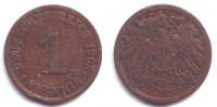 Kaiserreich 1 Pfennig 1 Pfennig - großer Adler -