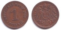 Kaiserreich 1 Pfennig 1 Pfennig - großer Adler -