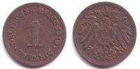 Kaiserreich 1 Pfennig 1 Pfennig - großer Adler -