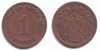 Kaiserreich 1 Pfennig 1 Pfennig - großer Adler -