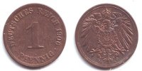 Kaiserreich 1 Pfennig 1 Pfennig - großer Adler -