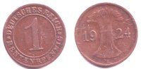 Weimarer Republik 1 Rentenpfennig 1 Rentenpfennig