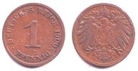 Kaiserreich 1 Pfennig 1 Pfennig - großer Adler -