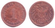 Kaiserreich 1 Pfennig 1 Pfennig - großer Adler -