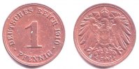 Kaiserreich 1 Pfennig 1 Pfennig - großer Adler -