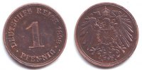 Kaiserreich 1 Pfennig 1 Pfennig - großer Adler -