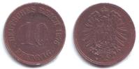 Kaiserreich 10 Pfennig 10 Pfennig - kleiner Adler
