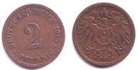 Kaiserreich 2 Pfennig 2 Pfennig - großer Adler -