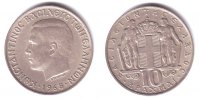 Griechenland 10 Drachmen Konstantin II.