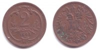 Österreich - Ungarn 2 Heller 2 Heller -