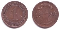 Drittes Reich 1 Reichspfennig 1 Reichspfennig - Ähren