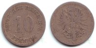 Kaiserreich 10 Pfennig 10 Pfennig - kleiner Adler