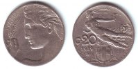 Italien 20 Centesimi Vittorio Emanuele III. (1900-1946) - seltenes Prägejahr -