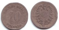 Kaiserreich 10 Pfennig 10 Pfennig - kleiner Adler
