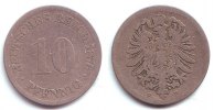 Kaiserreich 10 Pfennig 10 Pfennig - kleiner Adler