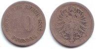 Kaiserreich 10 Pfennig 10 Pfennig - kleiner Adler