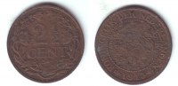 Niederlande 21/2 Cent Wilhelmina (1890 - 1948)