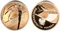 Polen 200 Zloty Olympia Turin 2006 - Skispringer