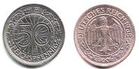 Drittes Reich 50 Pfennig 50 Reichspfennig