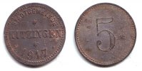 Kitzingen 5 Pfennig Notgeld der Stadtgemeinde Kitzingen - 5 Pfennig -