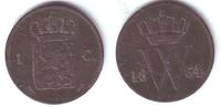 Niederlande 1 Cent Willem III. (1849 - 1890)