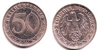 Drittes Reich 50 Reichspfennig 50 Reichspfennig - mit Hakenkreuz