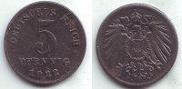 Kaiserreich 5 Pfennig 5 Pfennig