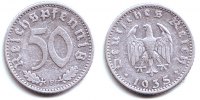 Drittes Reich 50 Reichspfennig 50 Reichspfennig