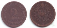 Kaiserreich 2 Pfennig 2 Pfennig - kleiner Adler
