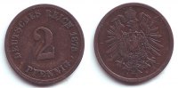 Kaiserreich 2 Pfennig 2 Pfennig - kleiner Adler