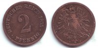 Kaiserreich 2 Pfennig 2 Pfennig - kleiner Adler