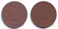 Kaiserreich 2 Pfennig 2 Pfennig - kleiner Adler