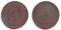 Kaiserreich 1 Pfennig 1 Pfennig - kleiner Adler