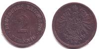 Kaiserreich 2 Pfennig 2 Pfennig - kleiner Adler