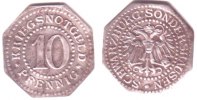 Schwarzburg-Sondershausen 10 Pfennig 10 Pfennig - Kriegsnotgeld