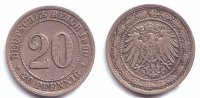 Kaiserreich 20 Pfennig 20 Pfennig - großer Adler