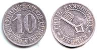 Bremen 10 Verrechnungspfennig 10 Verrechungs-Pfennig